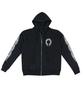CHROME HEARTS Толстовка с капюшоном Chrome Hearts Horseshoe Floral
