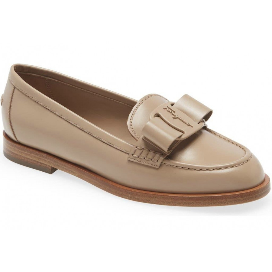 SALVATORE FERRAGAMO Кожаные лоферы Vivaldo