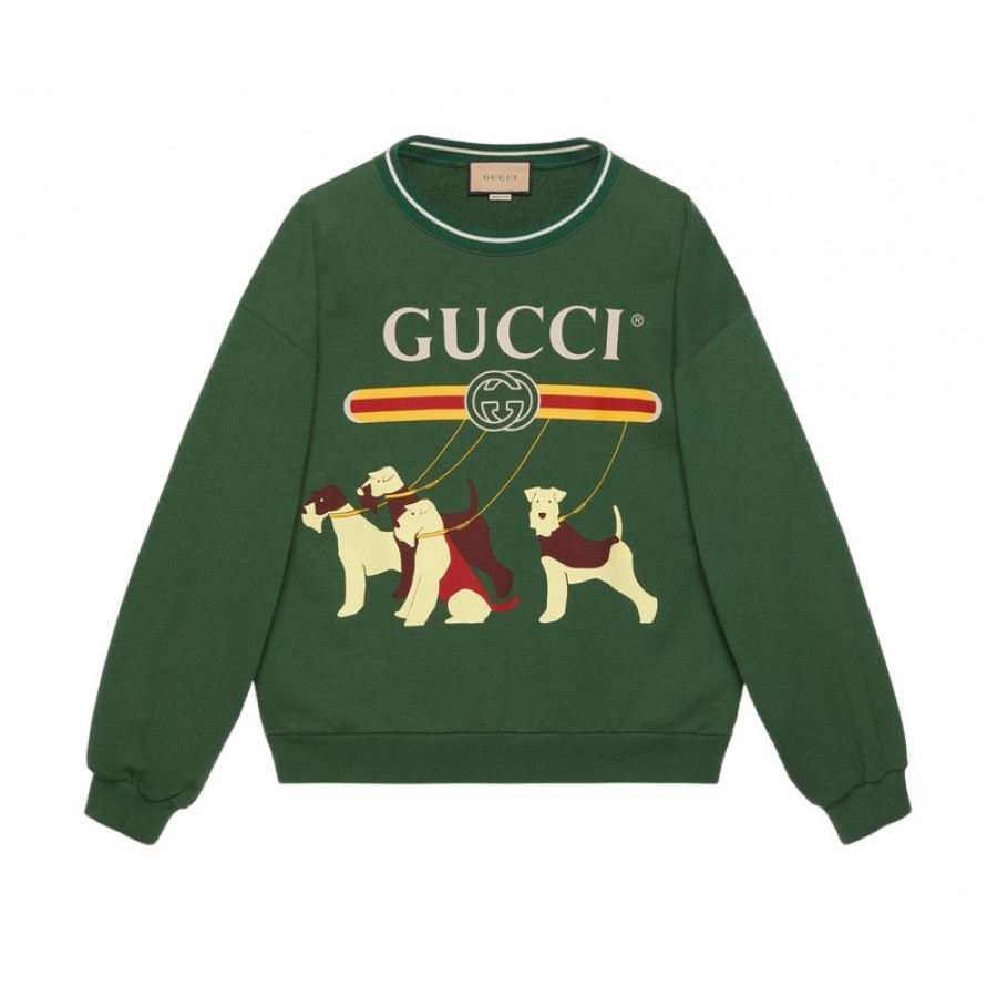 Gucci Свитер из хлопкового джерси