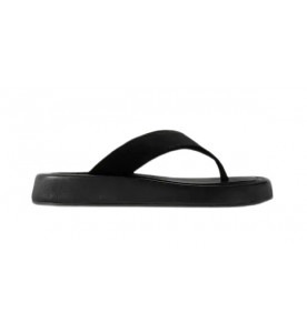 The Row Кожаные шлепанцы на платформе Ginza