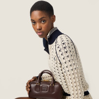 Miu Miu Кашемировый свитер с высоким воротником