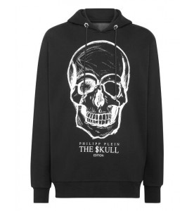 Philipp plein ХУДИ С ПРИНТОМ ЧЕРЕПА