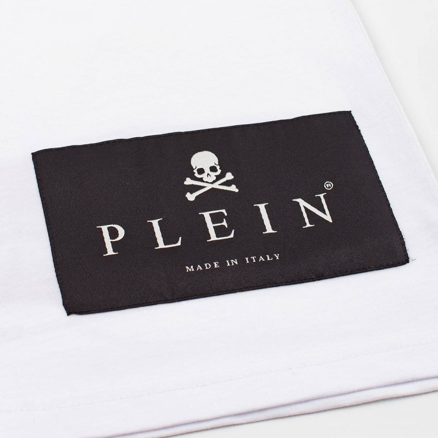 Philipp plein ФУТБОЛКА ХЛОПКОВАЯ С ПРИНТОМ