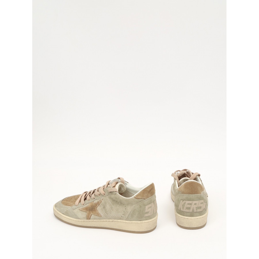 Golden Goose Замшевые Кроссовки Ball Star