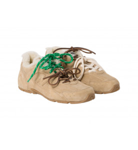 Miu Miu x New Balance Кроссовки New Balance X Miu Miu 530 SL из выбеленной кожи