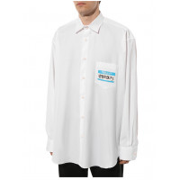 VETEMENTS Хлопковая рубашка
