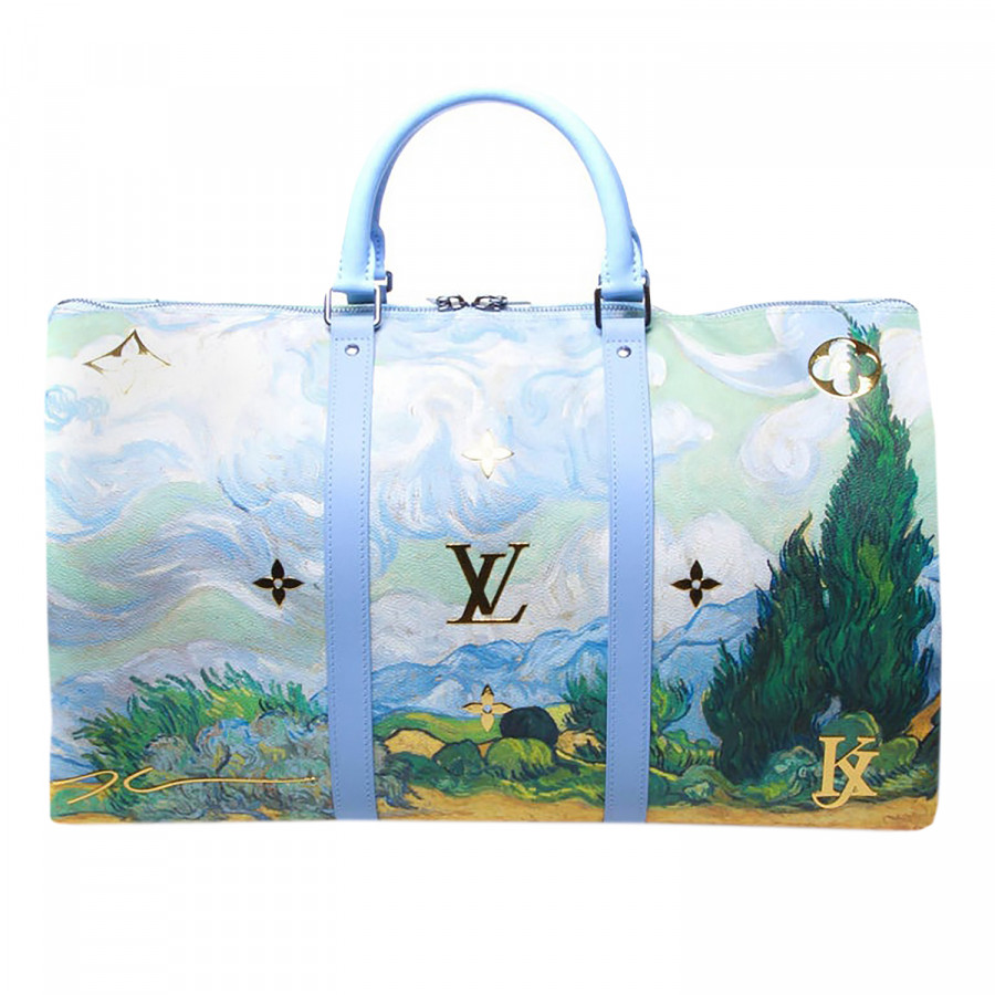 LOUIS VUITTON Дорожная сумка Louis Vuitton x Jeff Koons Keepall 45