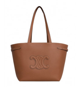 Celine СУМКА CABAS ANAIS CUIR TRIOMPHE ИЗ ЗЕРНИСТОЙ ТЕЛЯЧЬЕЙ КОЖИ