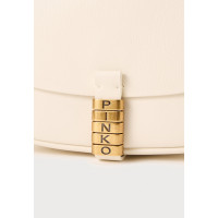 Pinko Маленькая сумка кросс-боди Saddle из кожи с декоративными узлами