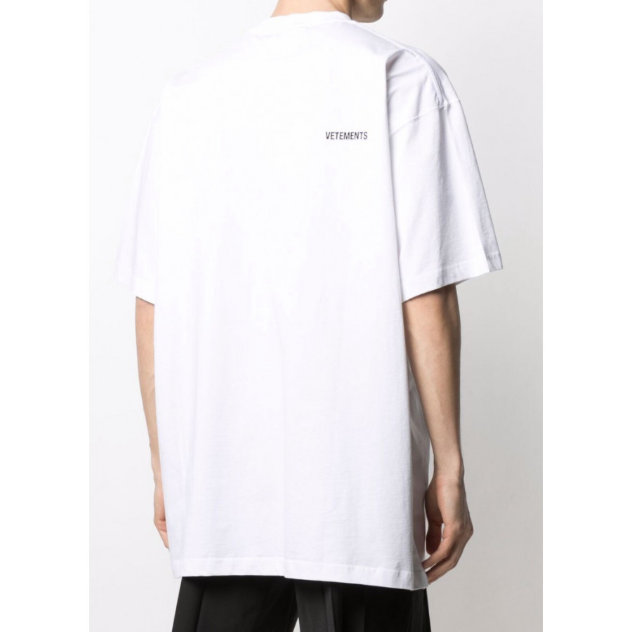 VETEMENTS Футболка с логотипом No Mainstream