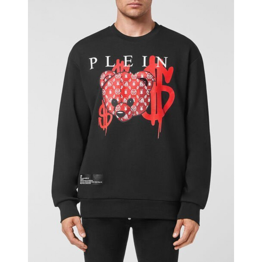 Philipp plein СВИТШОТ LS TEDDY BEAR