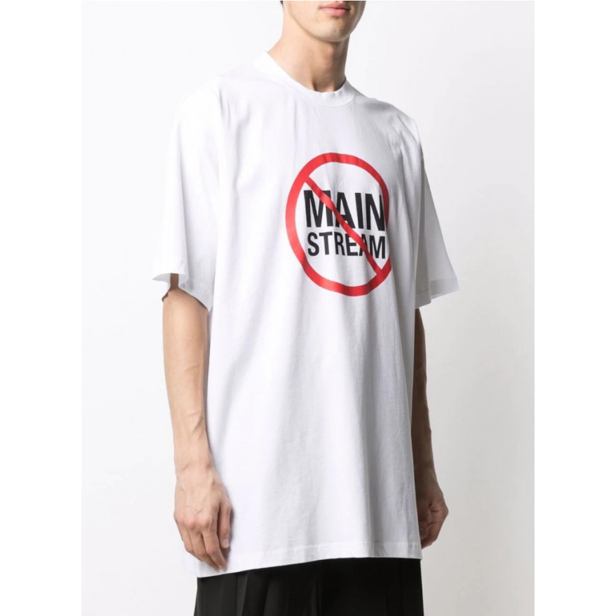 VETEMENTS Футболка с логотипом No Mainstream