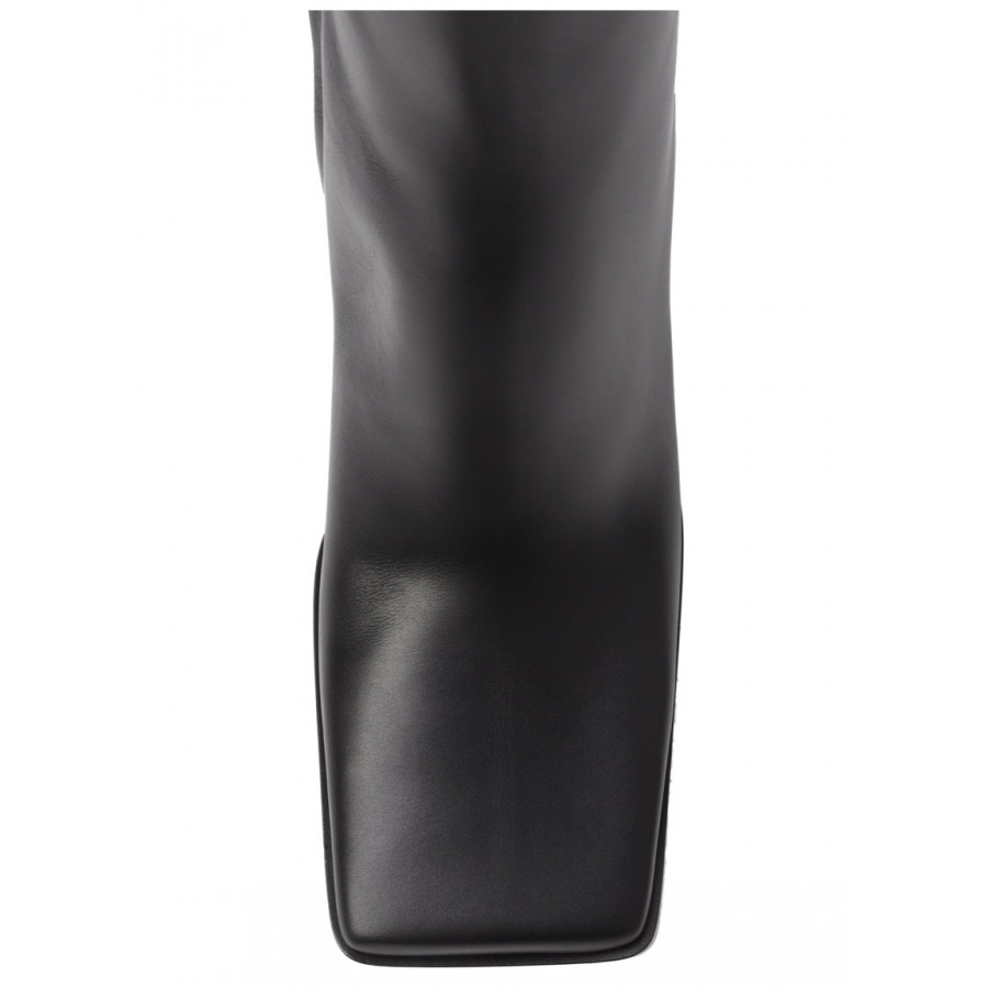 ALAIA Кожаные ботильоны