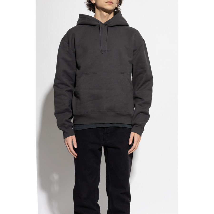 Saint Laurent Хлопковое худи