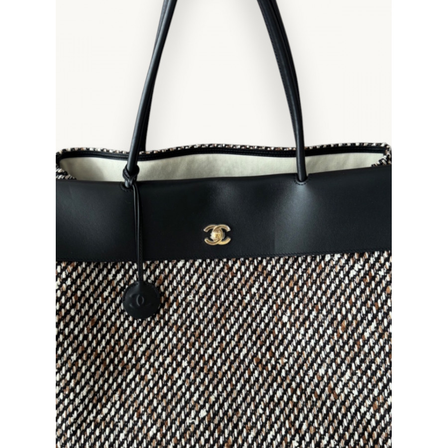 Chanel Сумка из твида Chanel Shopping Large