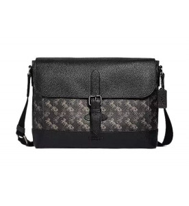 COACH Сумка Hudson Messenger с принтом лошади и кареты