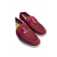 Loro Piana Замшевые лоферы Summer Charms Walk