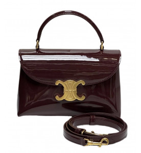 Celine СУМКА NINO ИЗ ЛАКОВОЙ ТЕЛЯЧЬЕЙ КОЖИ