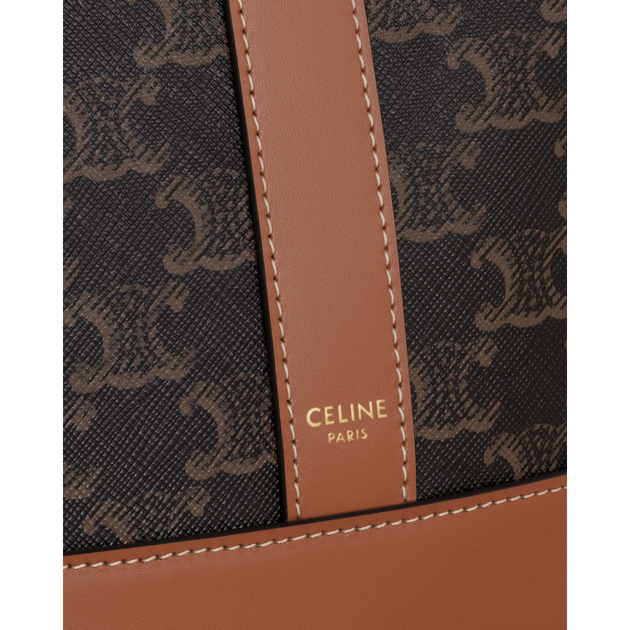 CELINE СУМКА SMALL BUCKET IN TRIOMPHE