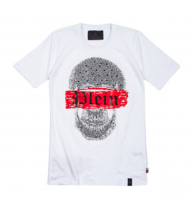 Philipp plein ФУТБОЛКА ХЛОПКОВАЯ С ПРИНТОМ