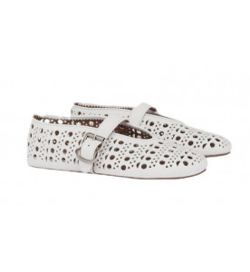ALAIA Кожаные балетки vienne