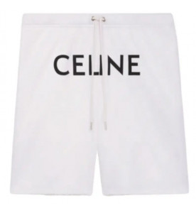 Celine Шорты с логотипом