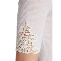 Chloé ХЛОПКОВЫЙ ТОП С ЦВЕТОЧНЫМ ГИПЮРОМ