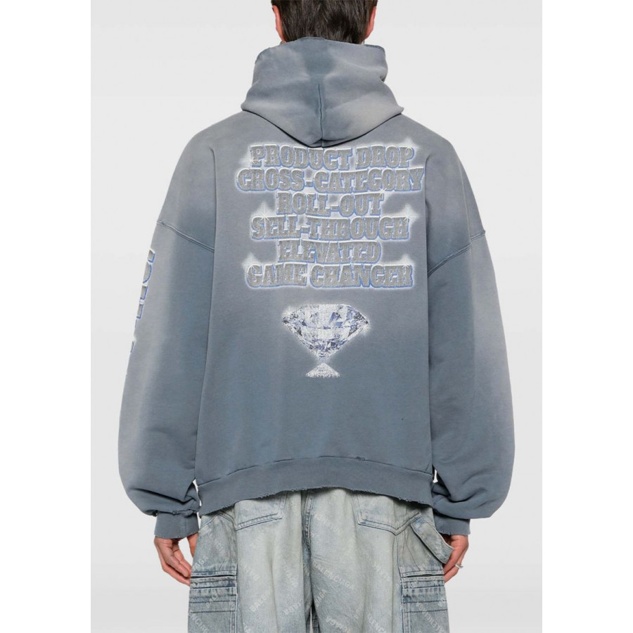 Balenciaga Толстовка с капюшоном Popover Hoody