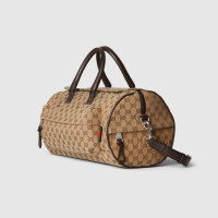 Gucci МАЛЕНЬКАЯ СУМКА-ДАФЛ ИЗ ТЕКСТИЛЯ GG