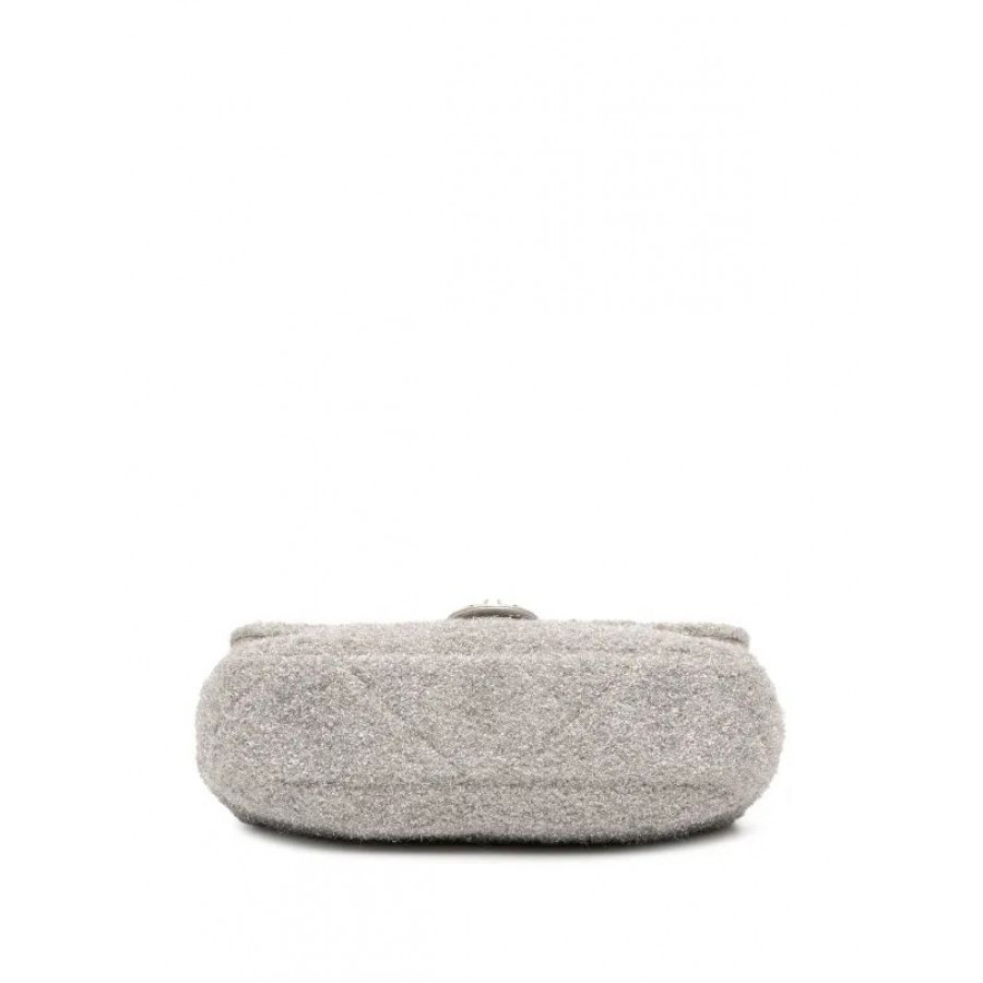 Chanel Стеганая сумка через плечо Lurex Ground Control Pluto Glitter Flap
