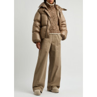 Moncler Стеганая куртка Moncler Borey Shell