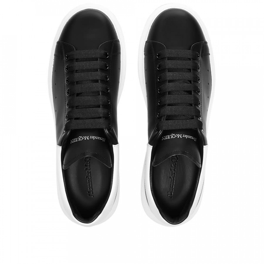 Alexander McQueen Кроссовки Heel Tab Wedge Sole Sneaker