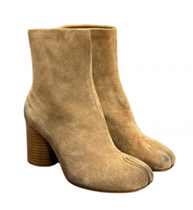 Maison Margiela Ботильоны Tabi 80 мм из замши