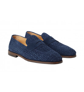 Brunello Cucinelli Замшевые пенни-лоферы