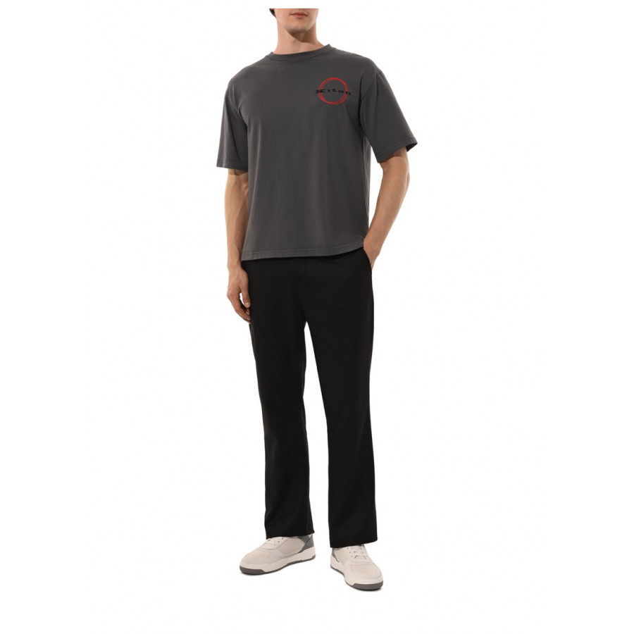 Brunello Cucinelli Кожаные кеды Basket