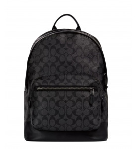 Coach Рюкзак West Backpack 2736 In Signature Canvas Large