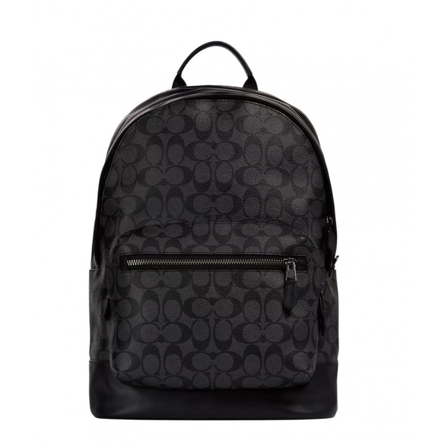 Coach Рюкзак West Backpack 2736 In Signature Canvas Large