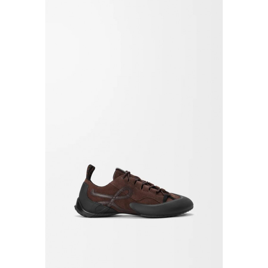 Loewe Кроссовки Grip из замши и кожи<br>