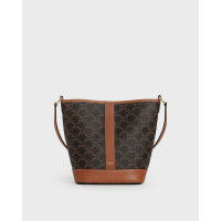 CELINE СУМКА SMALL BUCKET IN TRIOMPHE