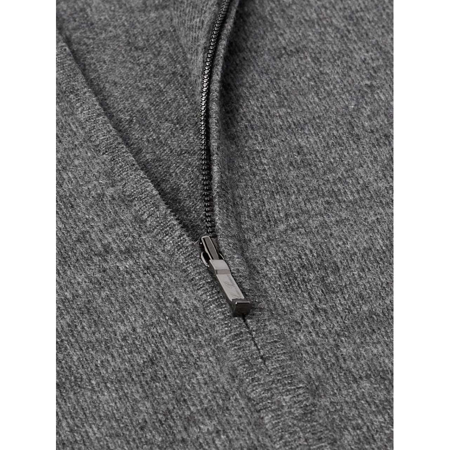 Loro Piana Кашемировый свитер на молнии