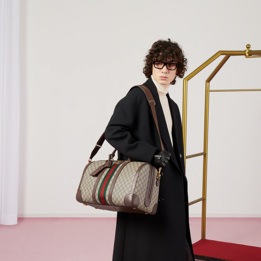 Gucci МАЛЕНЬКАЯ СУМКА-ДАФЛ GUCCI SAVOY