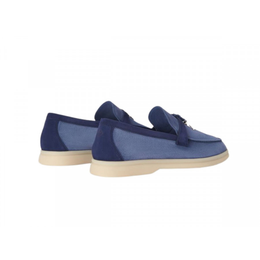 Loro Piana Замшевые лоферы Summer Charms Walk
