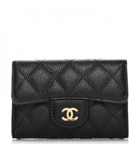 Chanel Визитница Chanel Стеганая Caviar