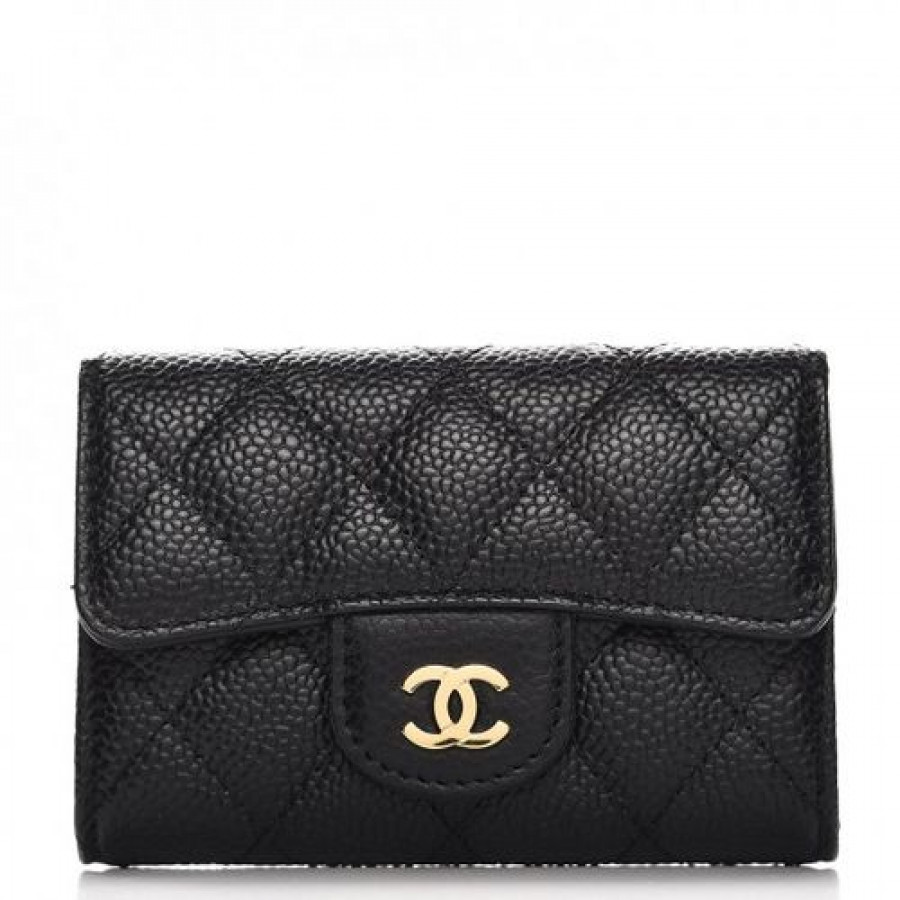 Chanel Визитница Chanel Стеганая Caviar