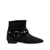 Isabel Marant Ботильоны Siago из замши с отделкой