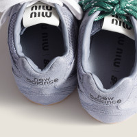 Miu Miu X New Balance Кроссовки New Balance X Miu Miu 530 SL из замши и сетки