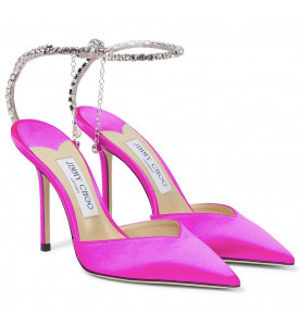 Jimmy choo туфли с кристаллами Saeda
