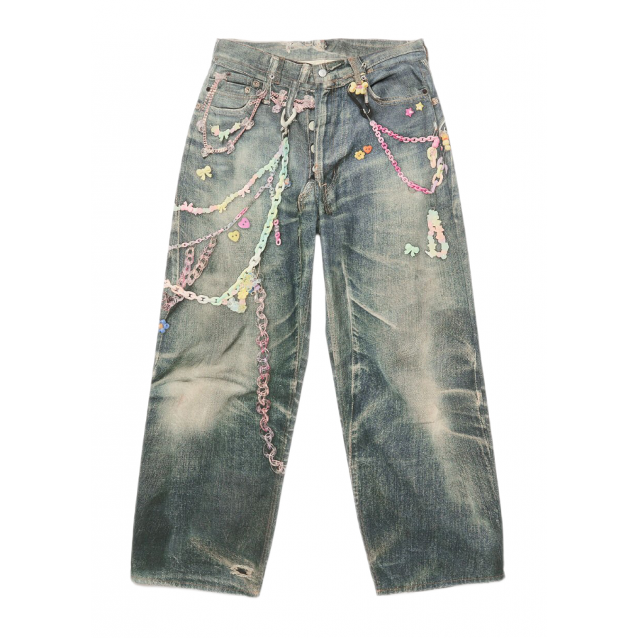 ACNE STUDIOS ДЖИНСЫ СВОБОДНОГО КРОЯ - 1981