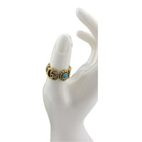 Gucci Кольцо с цветочным узором Double G