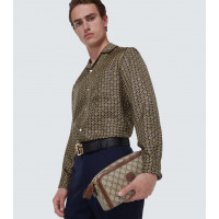Gucci НЕСЕССЕР С ПЕРЕПЛЕТЕННЫМИ БУКВАМИ G